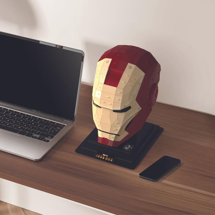 Actual product image Spin Master FDP APZ Marvel Iron Man Helmet GML (96 pieces)