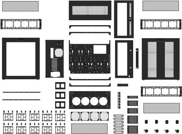 Produktbild Thermaltake Core W100 (ATX, mATX, Mini-ITX, E-ATX, XL-ATX)
