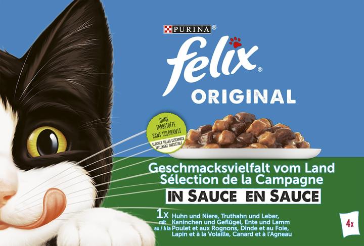 Image du produit Felix Original Countryside Selection (Adulte, 4 pcs, 340 g)