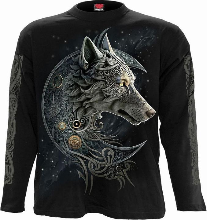 Produktbild Spiral Celtic Wolf TShirt Langärmlig (L)