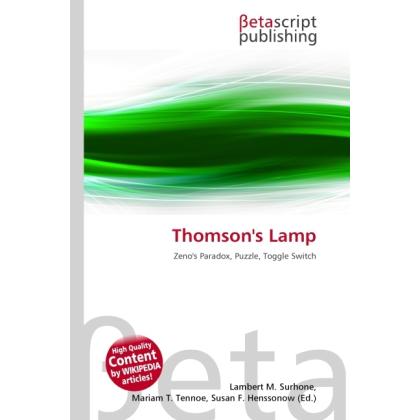 Thomson's Lamp, Ratgeber