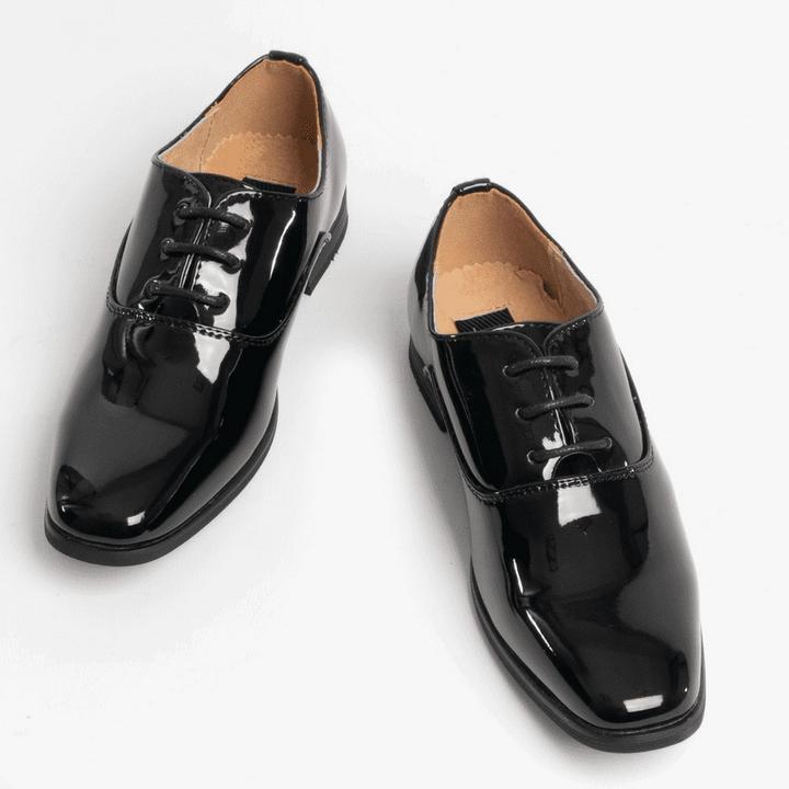 Immagine prodotto Universal Textiles Ragazzi, scarpe oxford, scarpe in pelle lucida (32)