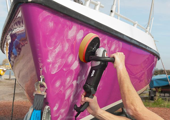 Actual product image Skil ANGLE POLISHER NPWA1300 180MM 1200W (Eccentric polisher, 1200 W)