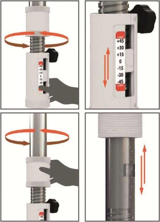 Actual product image Selfsat Camping antenna Camp 58, incl. crank mast (Flat antenna)
