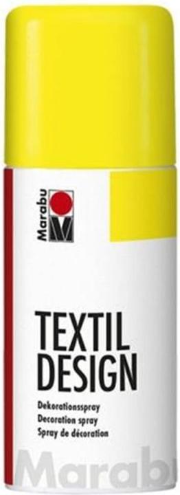 Produktbild Marabu Dekorationsspray Textil Design (Neongelb, 150 ml)