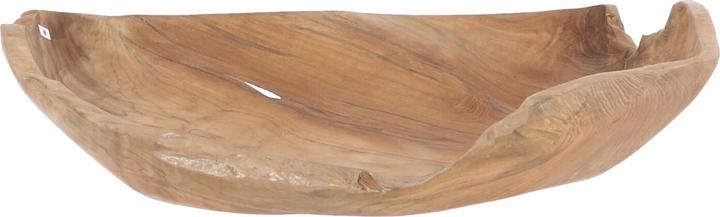 Actual product image Jan Kurtz Schale RAFFLE, Teak massiv, Unikat (ø 50 x 10 cm)
