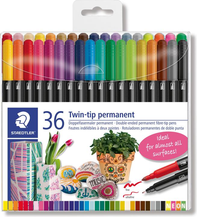Produktbild Staedtler Doppel-Fasermaler (36x)
