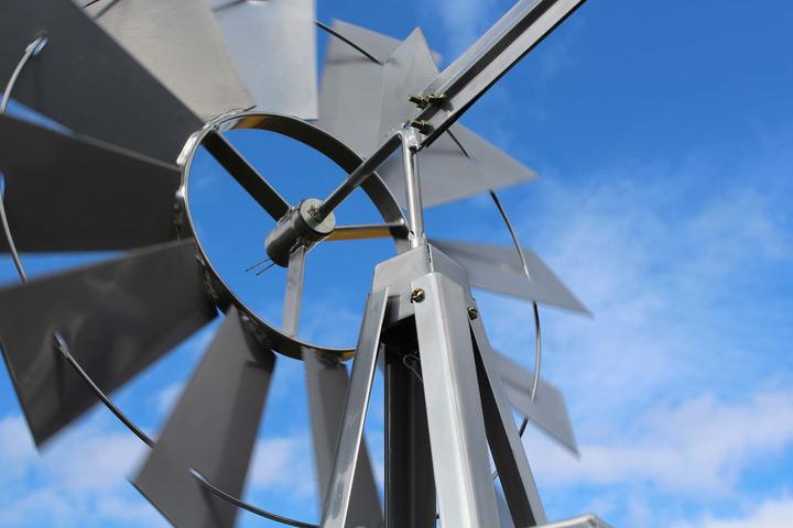 Actual product image Wiltec Wind turbine