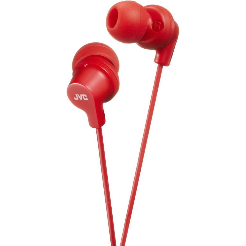 JVC HA-FX10-R-E Im Ohr (Kabelgebunden), Kopfhörer, Rot