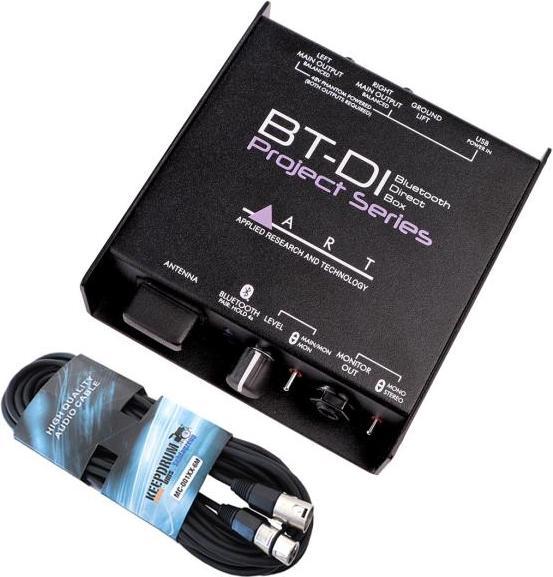 ART Audio ART BT-DI Bluetooth Direct Box with XLR cable