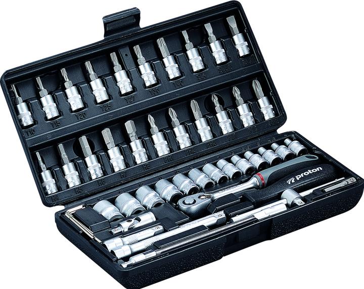 Actual product image Proton Tool set P-46C 1/4", 46-piece