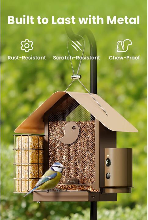 Immagine prodotto Birdfy Distributore di cibo con telecamera