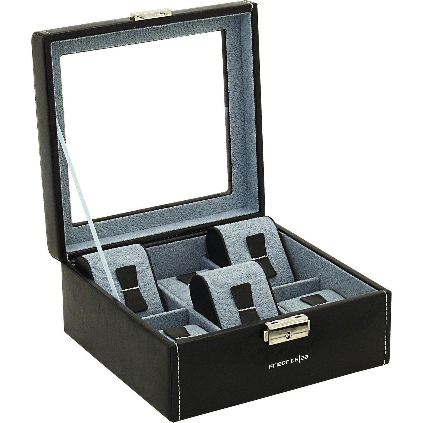 Thumbnail - Friedrich, Uhrenbox + Schmuckaufbewahrung, Bond, Schwarz