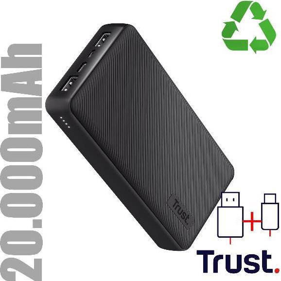 Produktbild Trust Primo (20000 mAh, 15 W, 74 Wh)