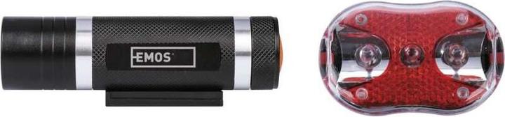 Actual product image Emos LED front + rear light bicycle lights P3920 (150 lm, 40 lm)
