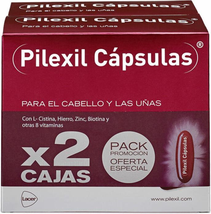 Produktbild Pilexil Parapharmacy Haar- und Nagelkapseln 100 Stück - 2er-Pack (Körperlotion)
