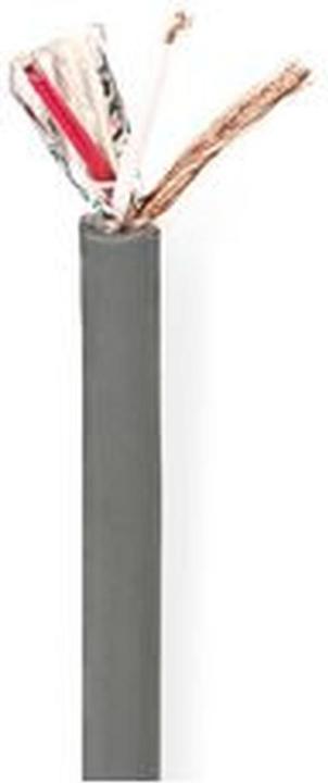 Actual product image Nedis DMX Cable 110 Ohm 2X 0.23 mm² 100.0 m Round PVC Dark Grey Roll (100 m)