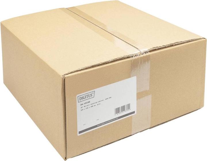 Immagine prodotto Digitus Contenitore da parete 10" 6U, SOHO PRO 324 x 316 x 298 mm, grigio (6 HE, Portapacchi da 10 pollici)