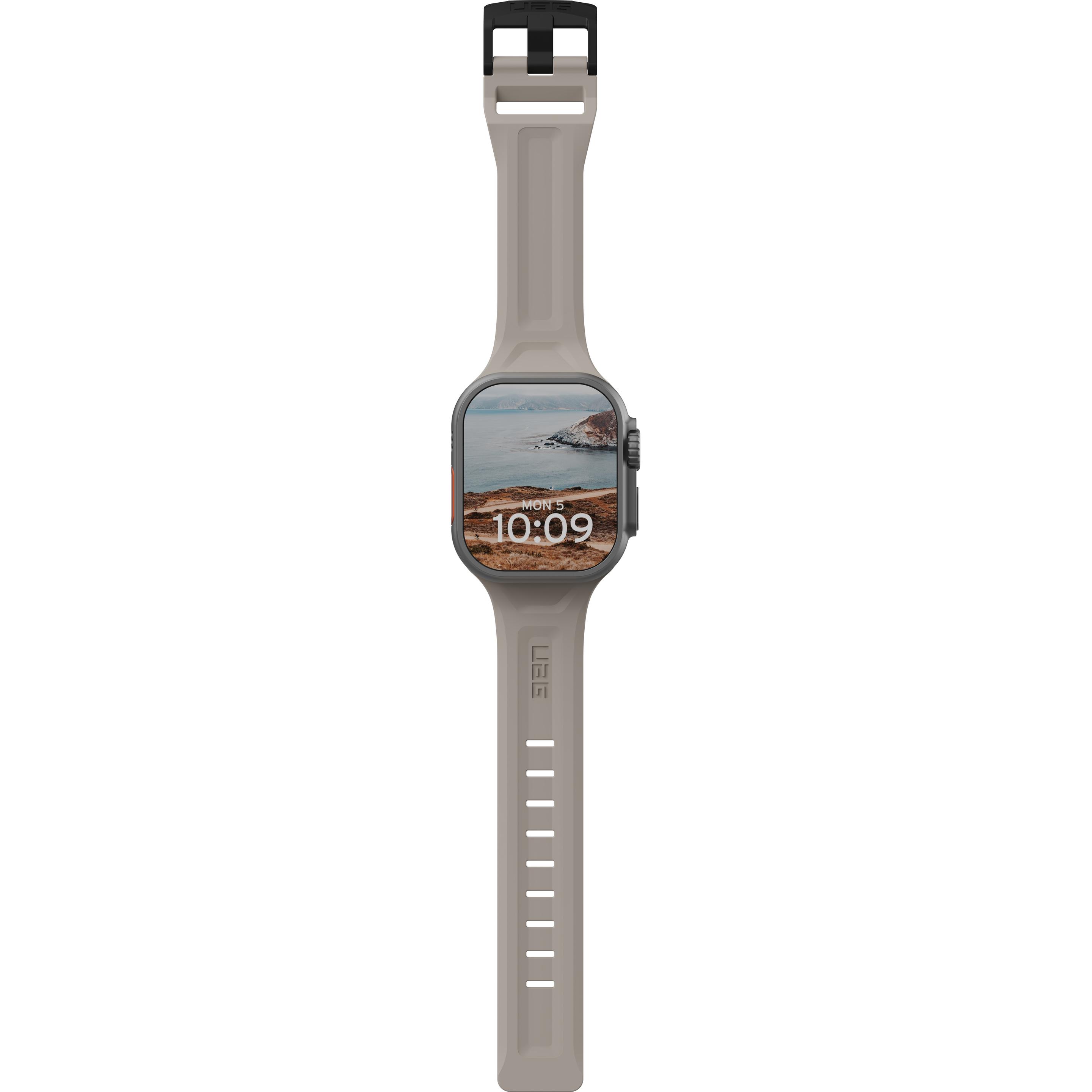 UAG Scout Strap (Silikon, Ultra), Uhrenarmband, Grau
