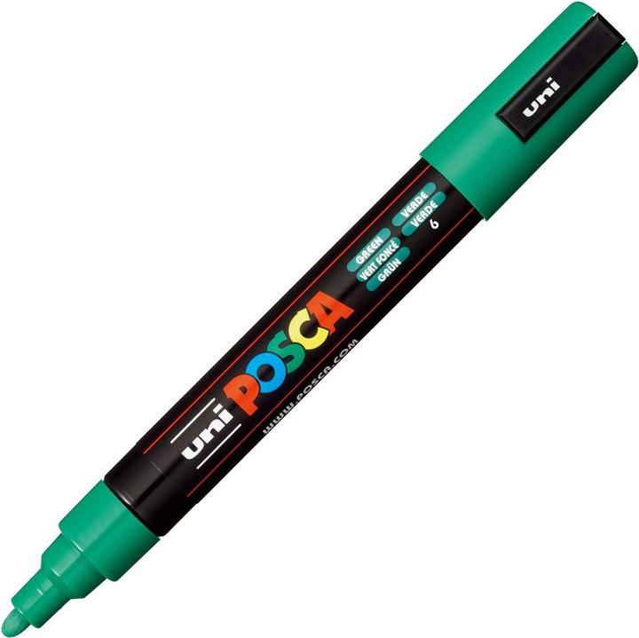 Productafbeelding Posca Medium merk PC-5M (Groen, 2.50 mm, 1 x)