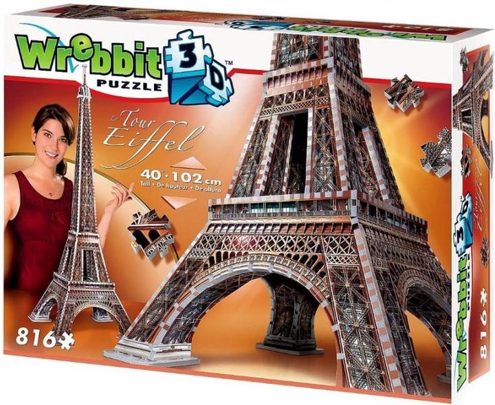 Produktbild Wrebbit 3D Eiffelturm (816 Teile)