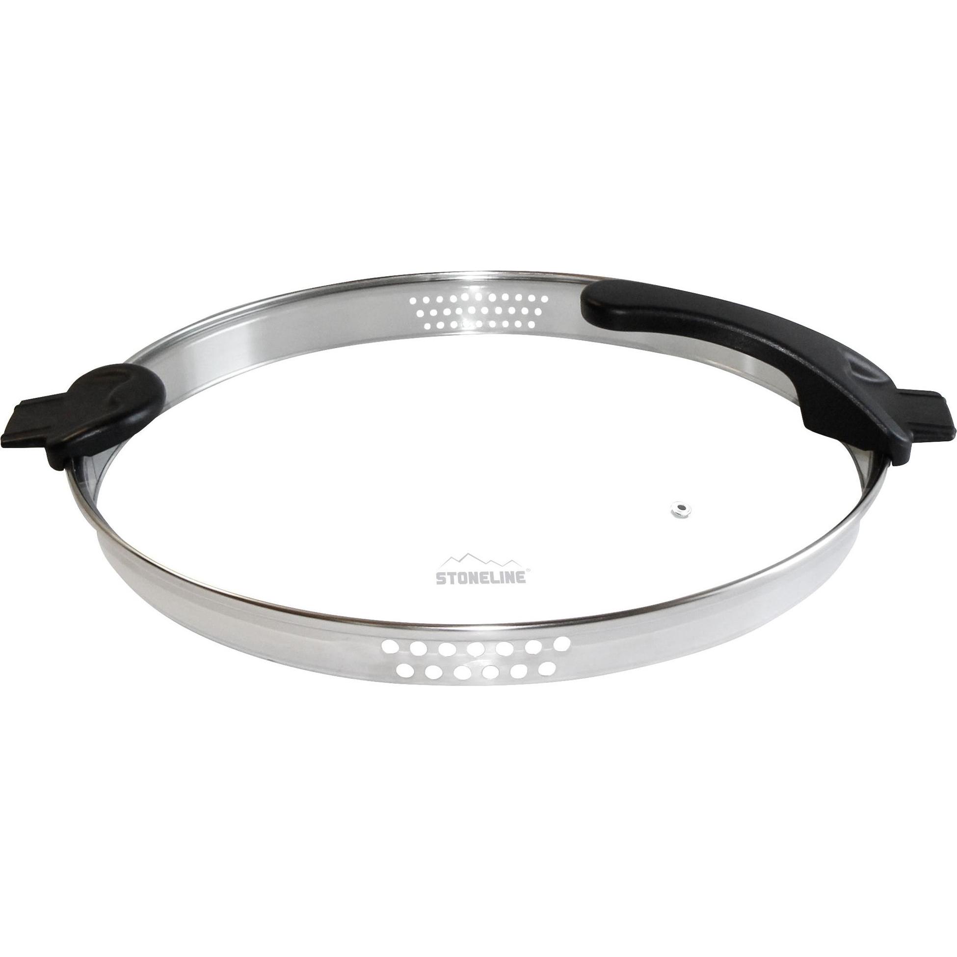 Stoneline FUTURE Siebglasdeckel 32 cm, Zubehör Kochgeschirr, Transparent
