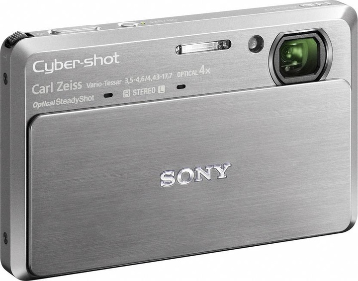 Sony DSC-TX7, 10 MPixel, 4x WW zoom, FullHD movies, silver