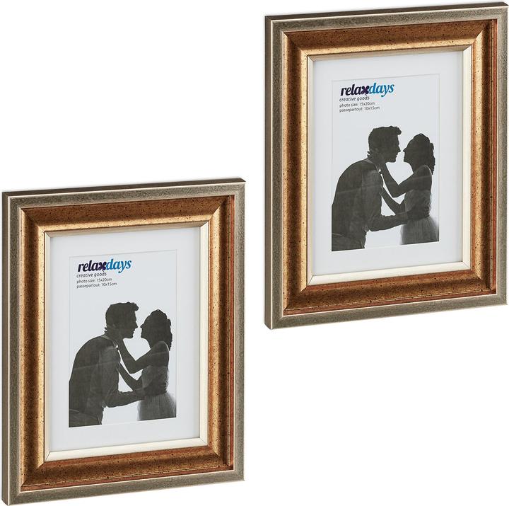 Immagine prodotto Relaxdays 2x cornice per foto (15 x 20 cm)