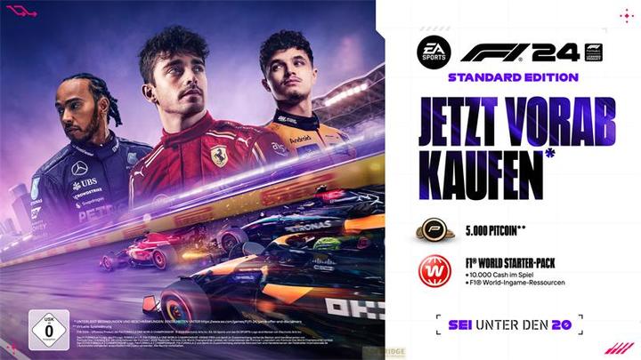 Produktbild EA Games F1 24 (PS4, DE, EN, FR)