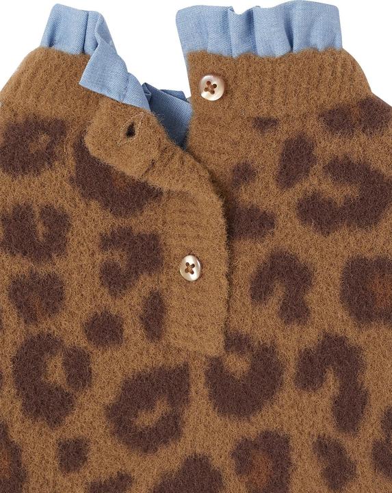Produktbild Vertbaudet Baby Pullover LEOPARD Familien-Capsule (68)