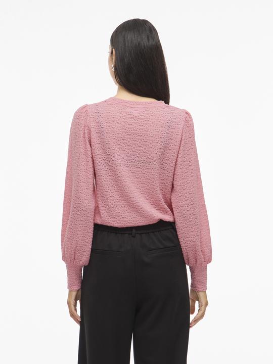 Immagine prodotto Vila VISILLA Rundhals Oberteil mit langen Ärmeln (M)