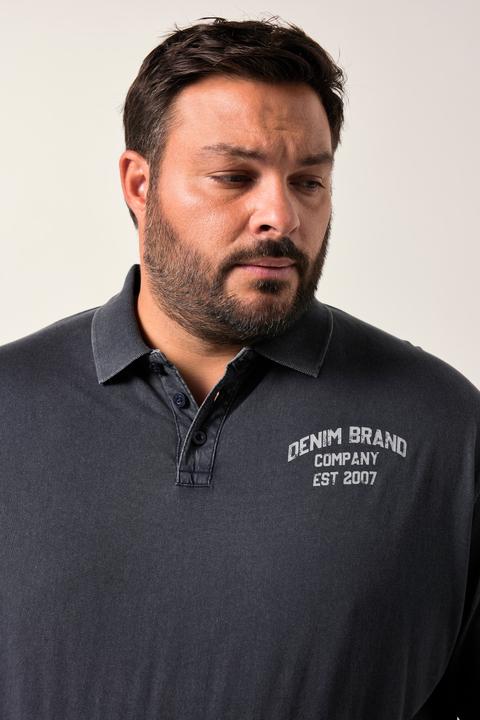 Produktbild Men+ Poloshirt, Halbarm, Brustprint, Vintage Look (3XL)
