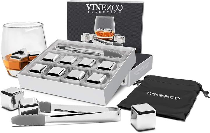 Immagine prodotto Vinenco Whisky Steine Set (Pietre di whisky)