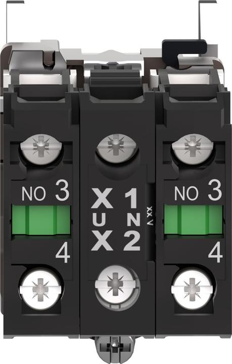 Produktbild Schneider Electric Drucktaster 2S LED 24V weiß