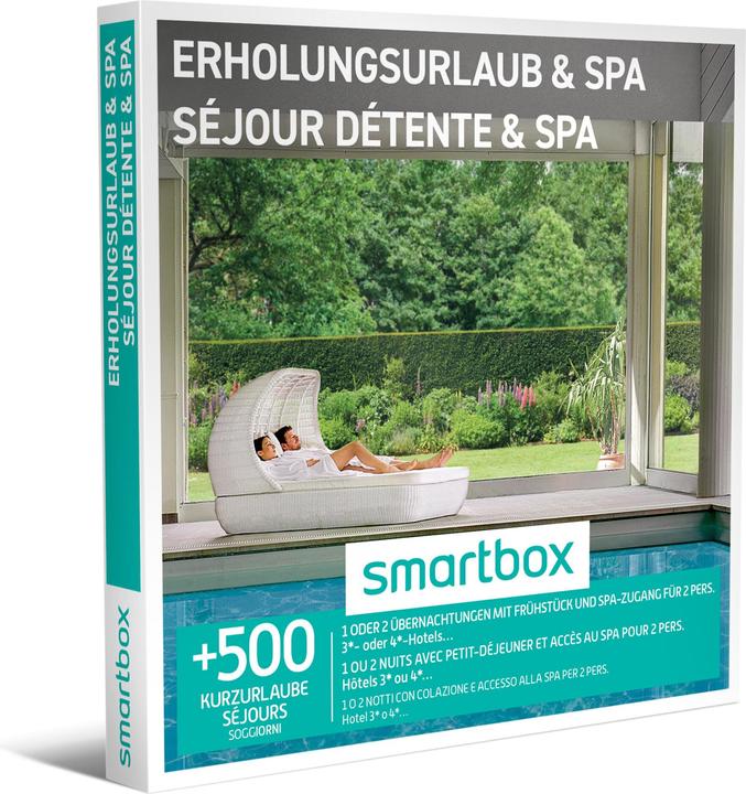 Smartbox Erholungsurlaub & Spa (2 Pers.)