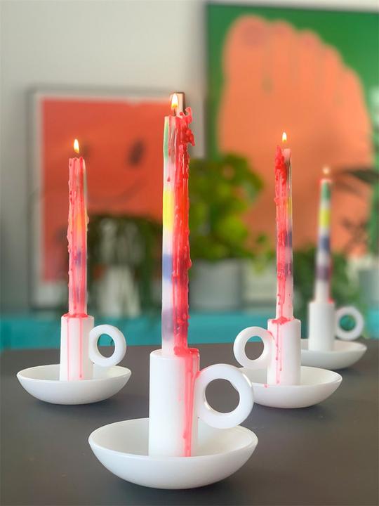 Image du produit Bitten Candelabra Drip Candle (12 x 32,5 cm)
