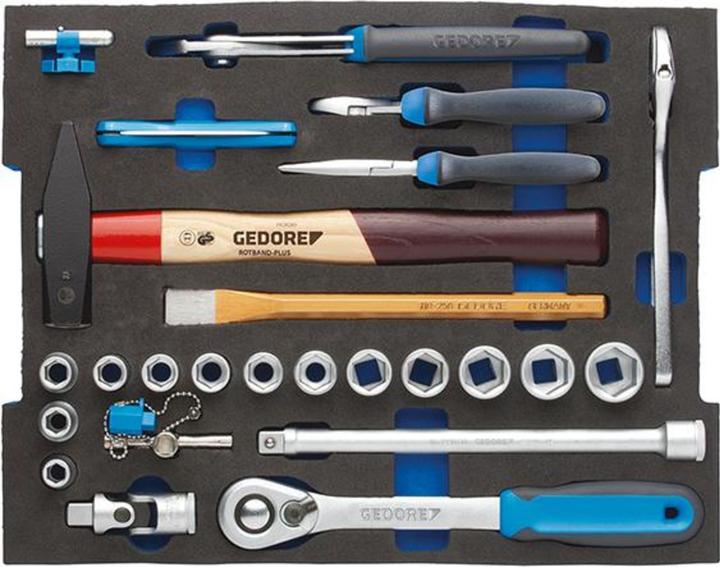 Image du produit Gedore 1100-01 L-BOXX 136 avec assortiment pour artisans 58 pièces (58 pièces)
