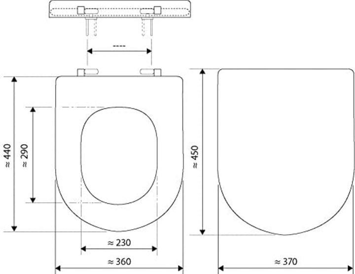 Produktbild Geberit WC-Sitz Renova weiss 573025000 mit Absenkautomatik