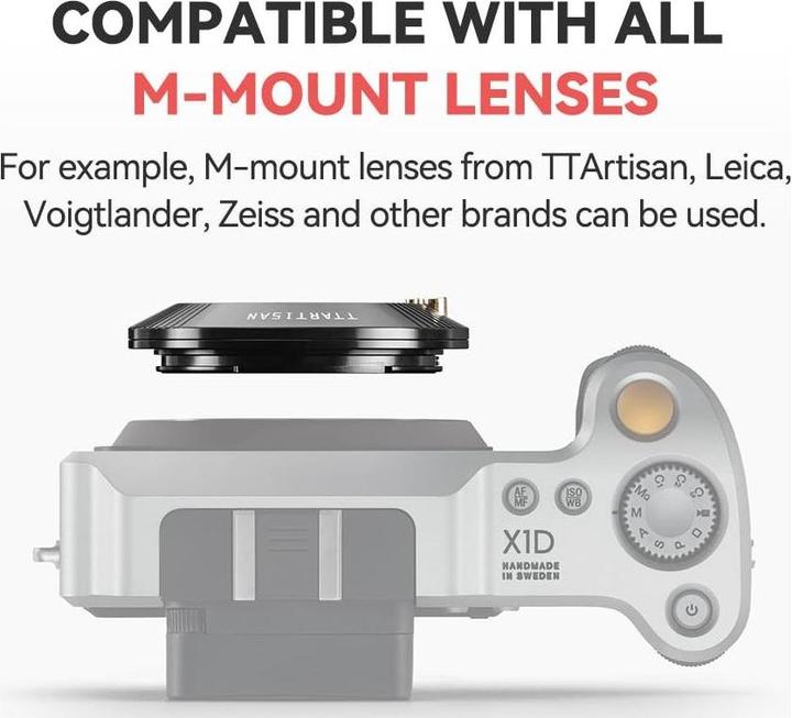 Produktbild TTArtisan Leica M - HasselbladX1D