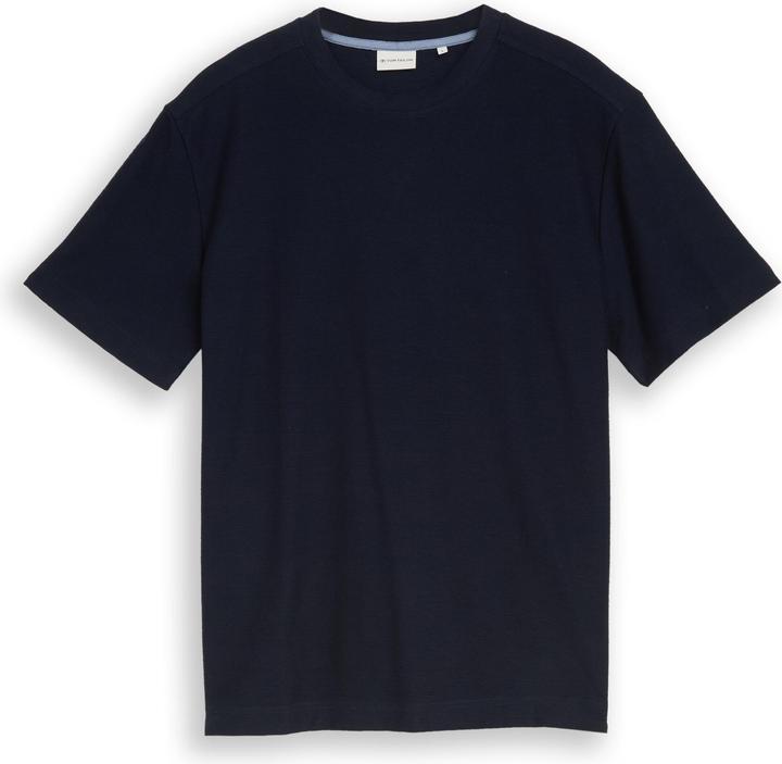 Produktbild Tom Tailor T-Shirt mit Ottoman-Struktur (L)