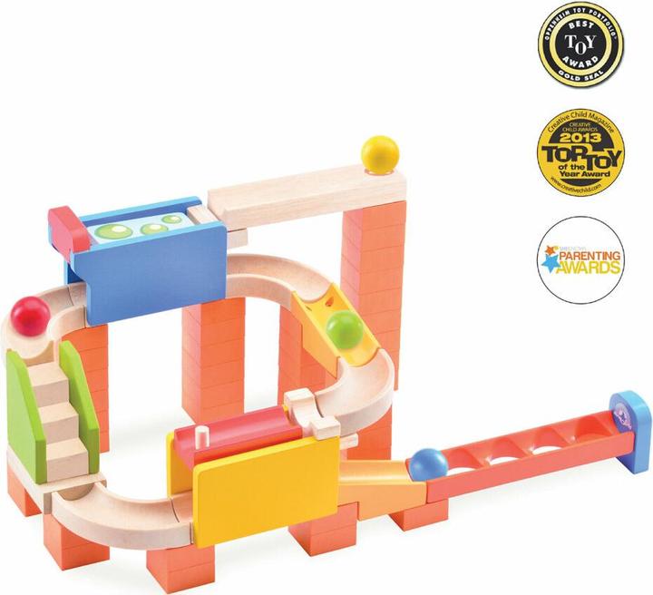 Produktbild Wonderworld WW TrixTrack Kugelbahn 2 Ways Flipper