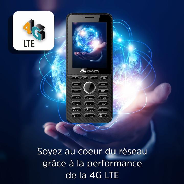 Actual product image Energizer Mobiltelefon für ältere Erwachsene E288S Quad Core 4 GB RAM Schwarz