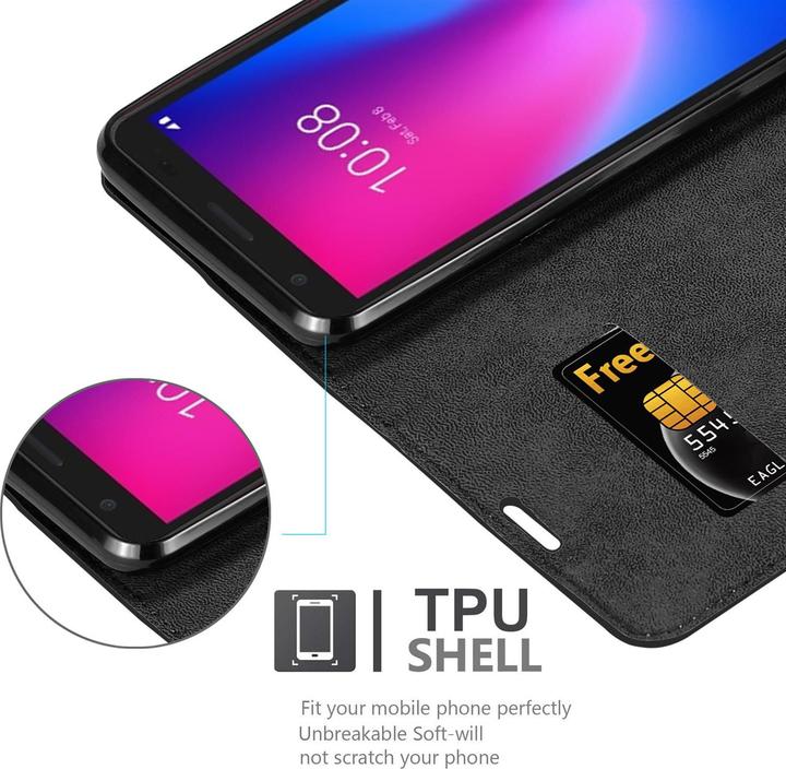 Produktbild Cadorabo Book Invisible Magnet Cover (ZTE Blade A3 (2020))