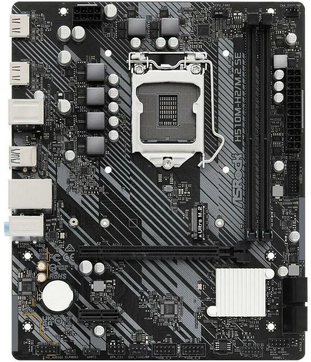 Produktbild AsRock H510M-H2/M.2 SE (LGA 1200, Intel H470, mATX)