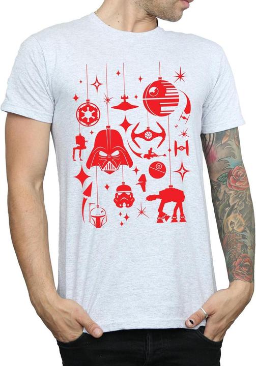 Image du produit Star Wars - T-shirt CHRISTMAS DECORATIONS - Homme (L)