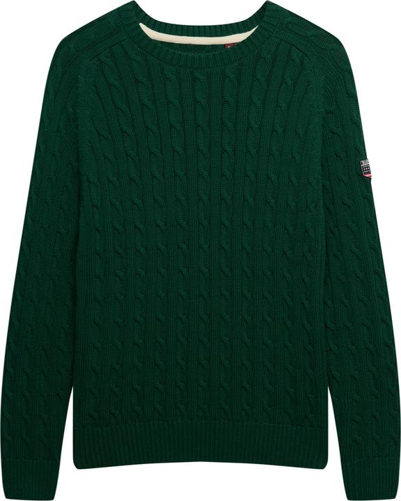 Image du produit Superdry Pull large en maille torsadée femme (S)