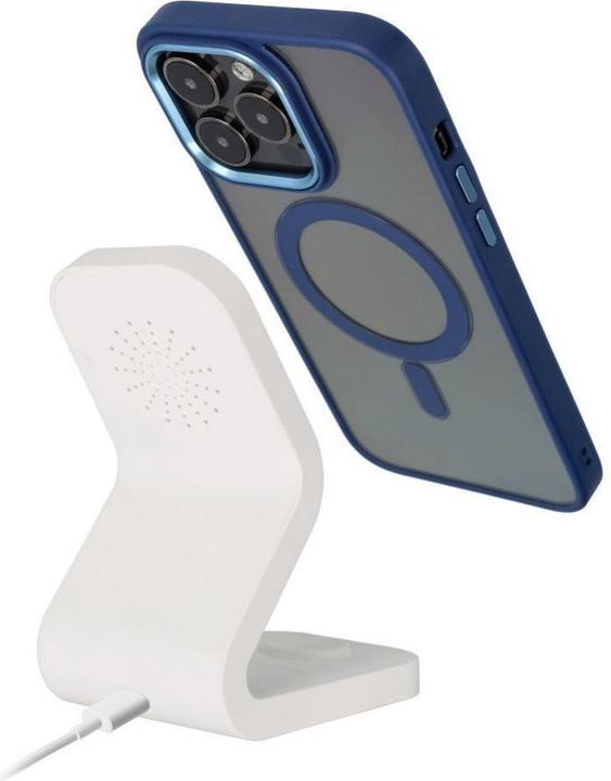 Produktbild OEM Back panel cover COLOR EDGE MAG COVER case compatible with MagSafe for IPHONE 11 navy blue (Apple iPhone 11)