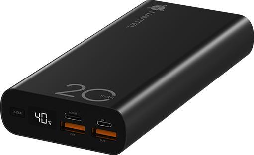 Image du produit Devia Powerbanka Navitel PWR20 AL stÅ™brÃ (20000 mAh, 22.50 W, 74 Wh)