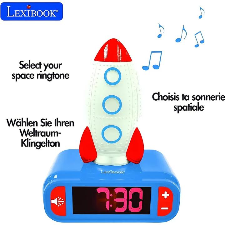 Produktbild Lexibook Rakete- Wecker