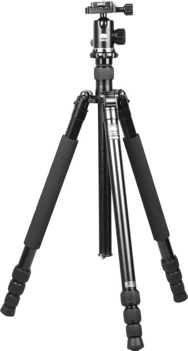 Produktbild Sirui T-1004XL + E-10 tripod Digital/film cameras 3 leg(s) Black (Metall)